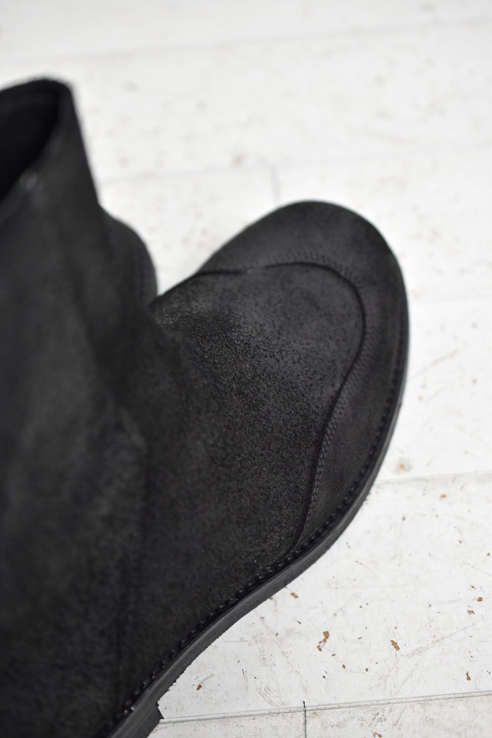 Back Zip Boots"Black"/バックジップブーツ"ブラック"