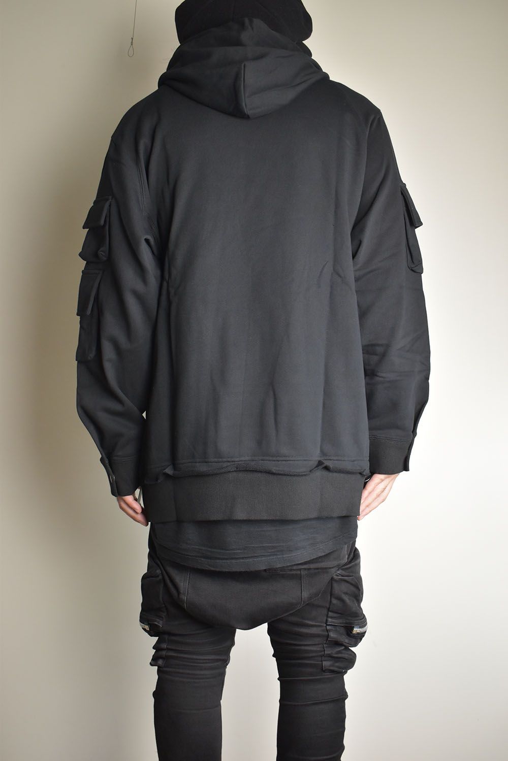 Basic Hoodie Pull"Black" / ベーシックフーディプル"ブラック"