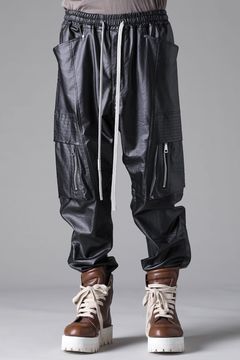 《2026AW先行予約》Cargo Jogger Pants"Black" / カーゴジョガーパンツ"ブラック"
