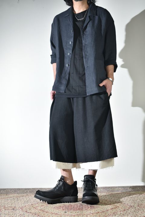 ラフな着方もあり