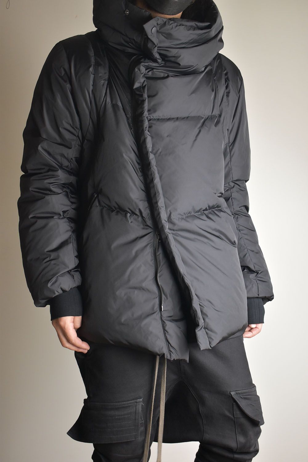 Detachable Sleeve Down Jacket"Black" / デタッチャブルスリーブダウンジャケット"ブラック"