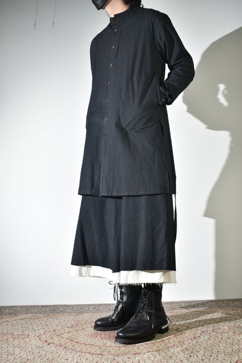 レイヤードで魅せるkujakuのハーフパンツ