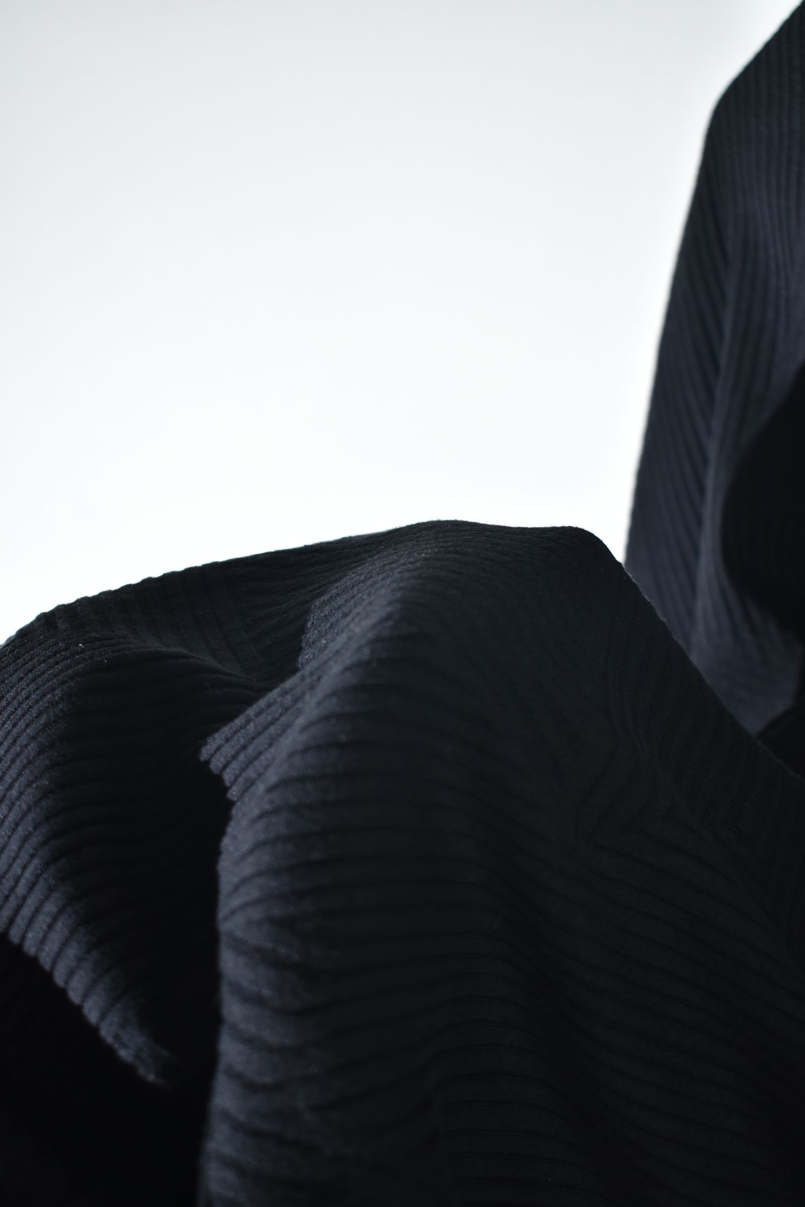 Deformed Stripe Pattern Jumbo Tee "Black" /ディフォルメドストライプパターンジャンボTee"ブラック"