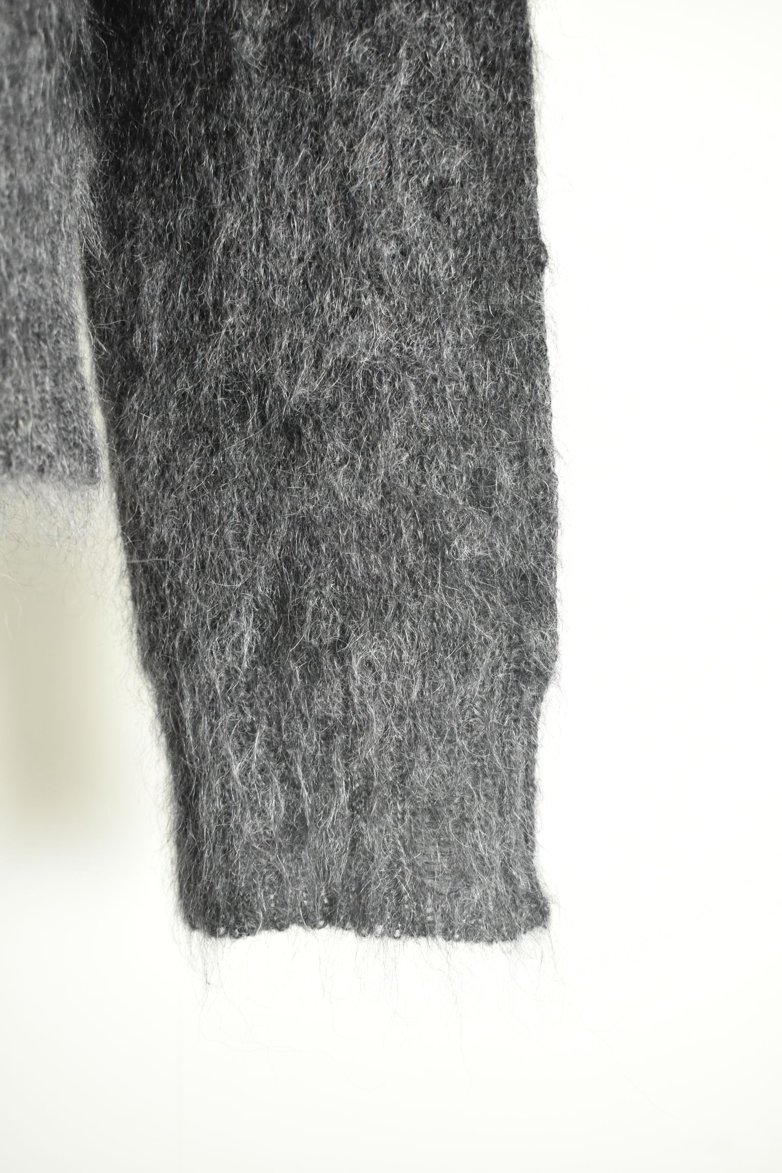 Gradation Mohair Knit Pullover"Black" / グラデーションモヘアニットプルオーバー"ブラック"