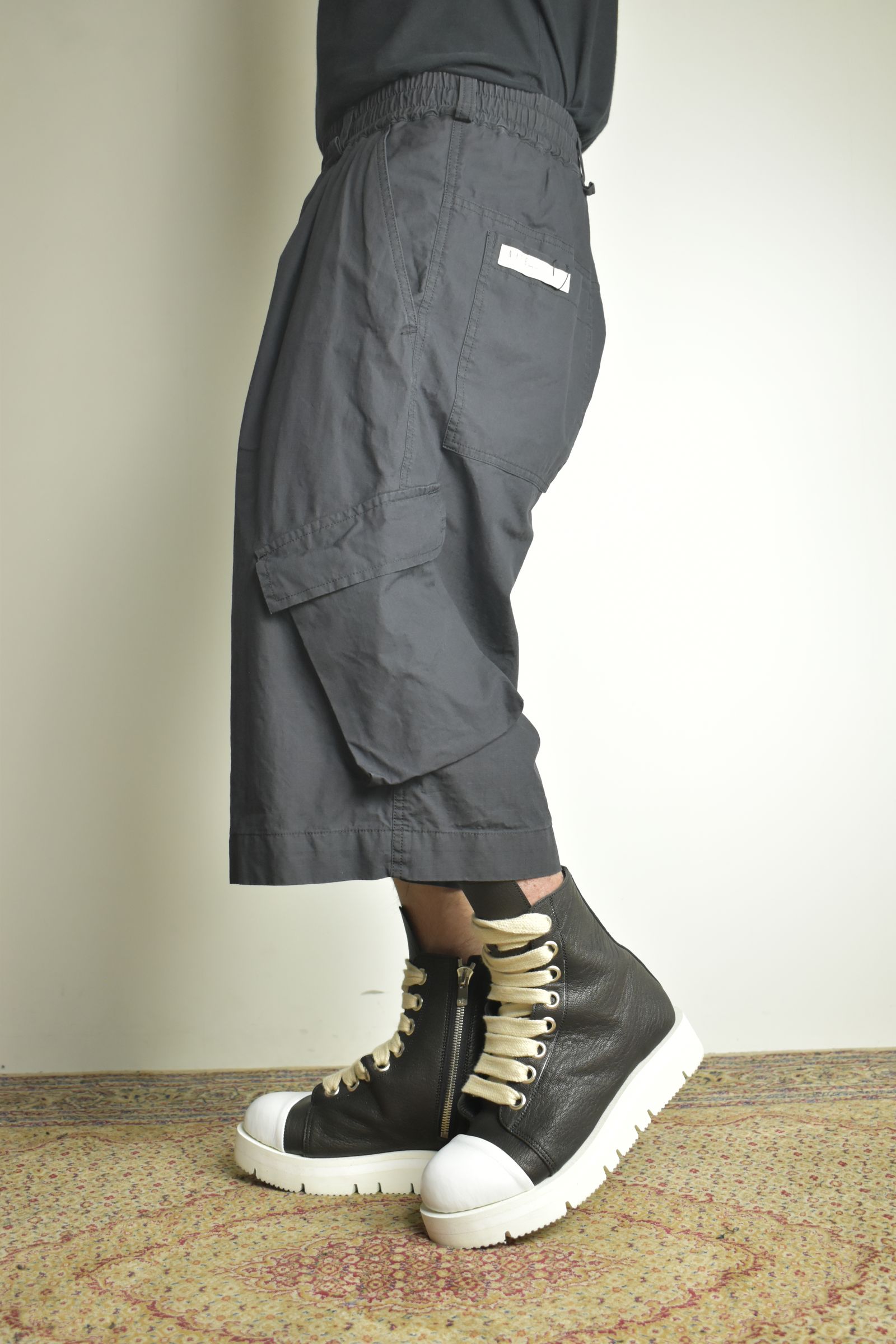 Rip Stop Chicano Cargo Pants"Black" / リップストップチカーノパンツ"ブラック"
