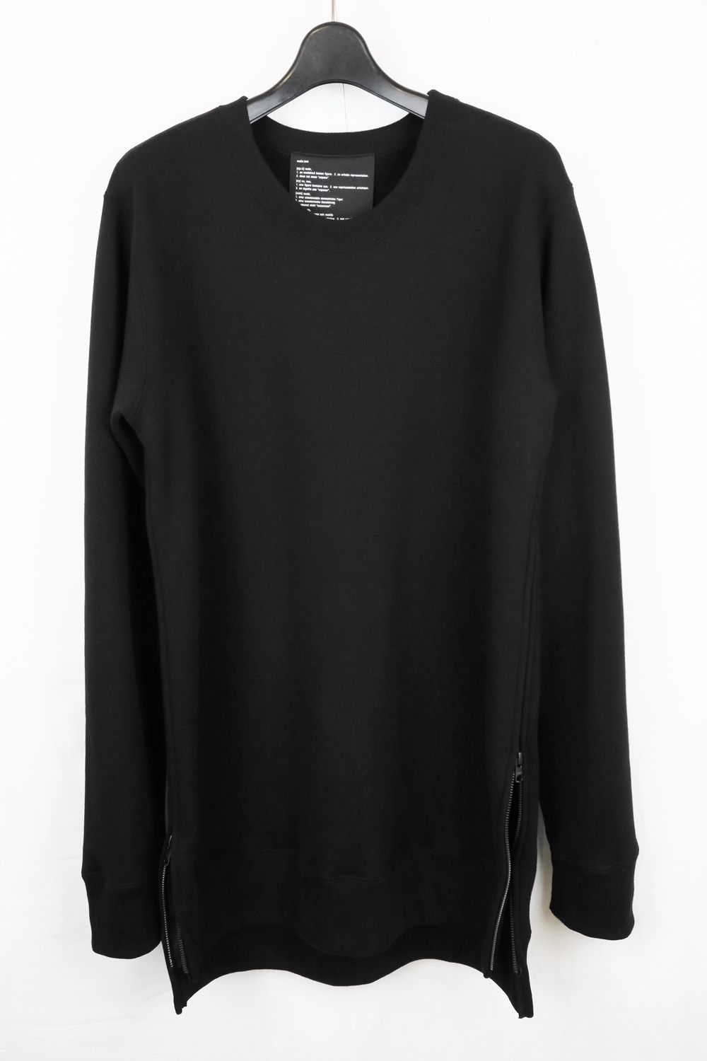 Over Sized Pullover"Black" / オーバーサイズプルオーバー"ブラック"