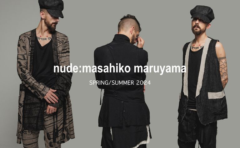 nude:masahiko maruyama / DISTORTION3.2024SS先行予約開催中!!