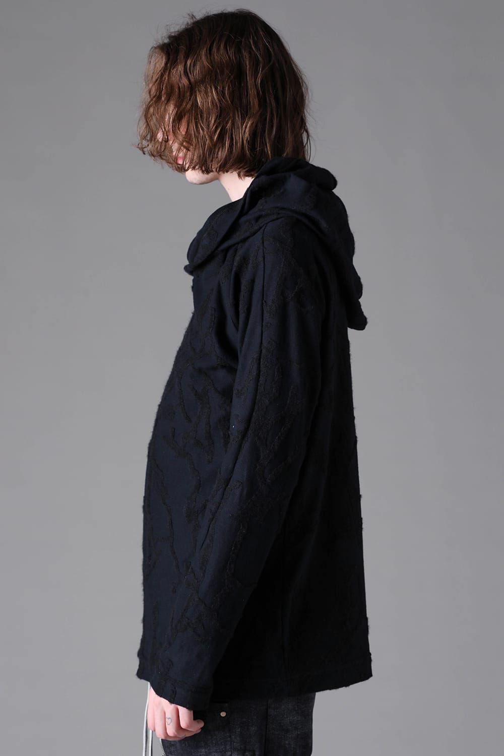 《2026AW先行予約》Twisted Hoodie Pullover "Black" / ツイストフーディプルオーバー"ブラック"