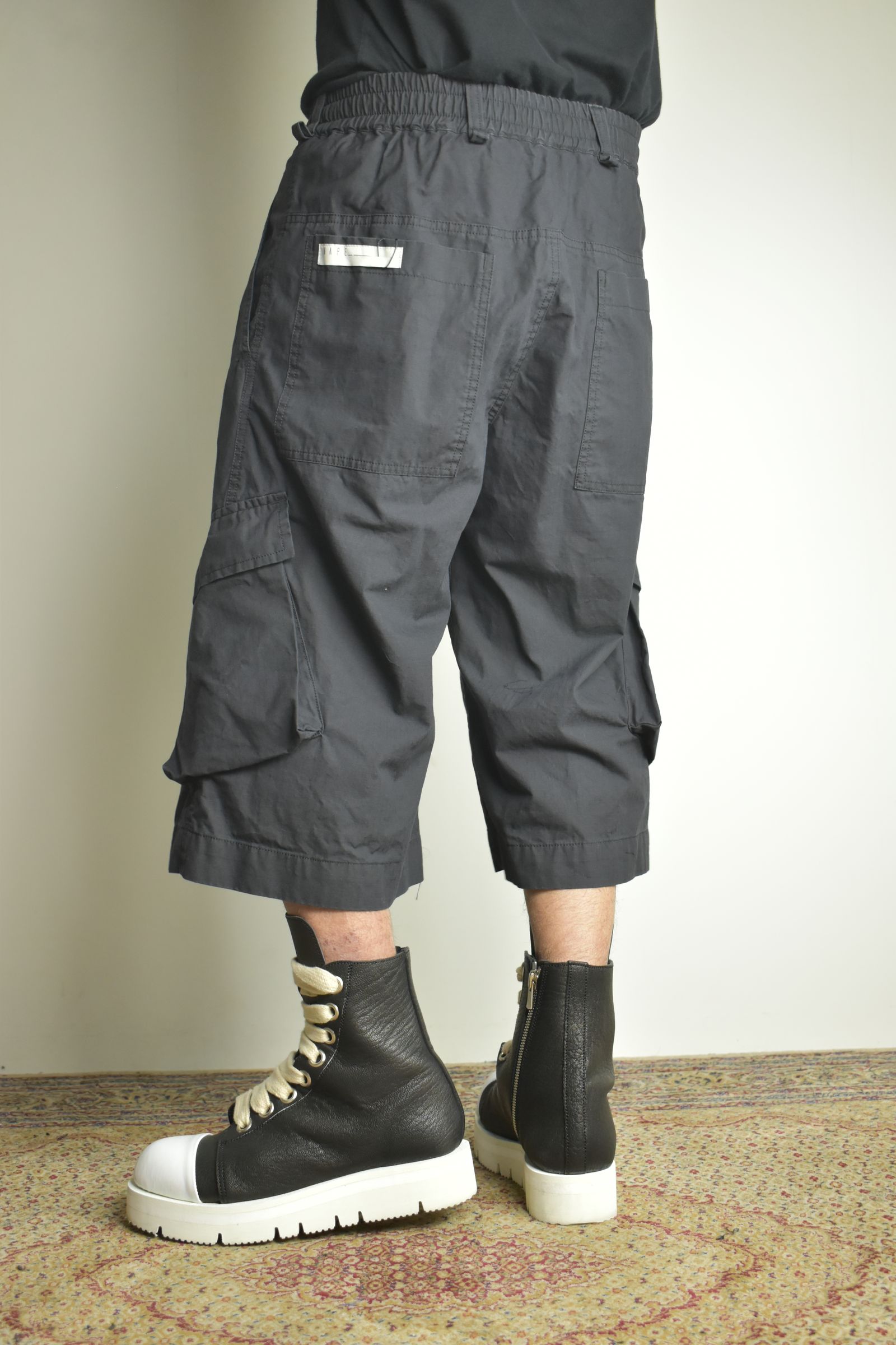Rip Stop Chicano Cargo Pants"Black" / リップストップチカーノパンツ"ブラック"