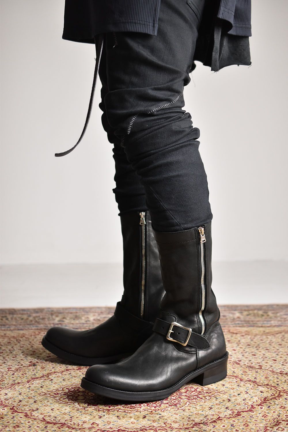 Japan Shoulder Garment Dye Engineer  Boots