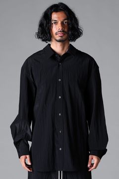 《2026SS先行予約》Back Face Shirts"Black / Cream" /バックフェイスシャツ"ブラック/クリーム"