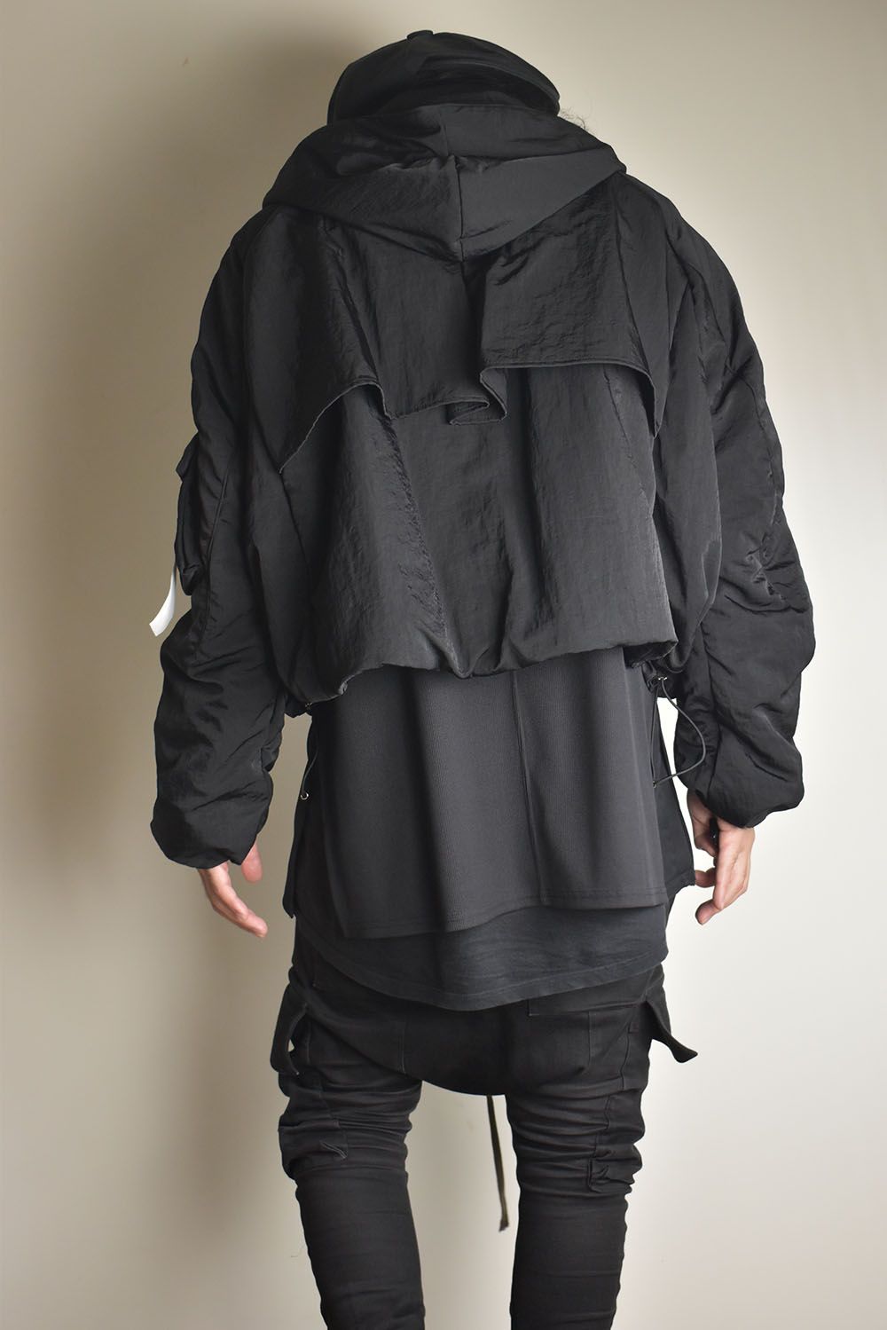 Padding Short Blouson"Black" / パディングショートブルゾン"ブラック"