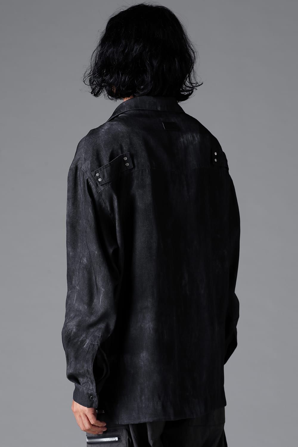 《2026SS先行予約》Shirts"Black / Uneven D.Grey / Uneven Grey" / シャツ"ブラック/アンイーブンダークグレー/アンイーブングレー"
