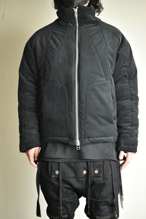 《2026AW先行予約》Corduroy Padded Blouson "Black" / コーデュロイパデッドブルゾン"ブラック"
