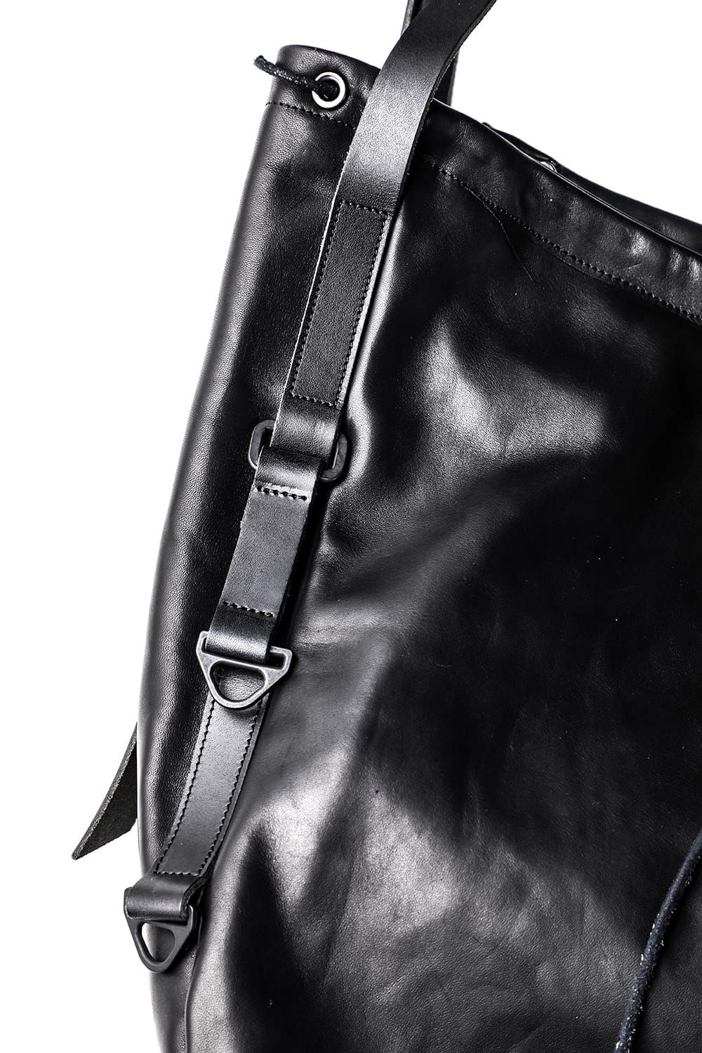 Horse Leather Shoulder Bag"Black" / ホースレザーショルダーバッグ"ブラック"