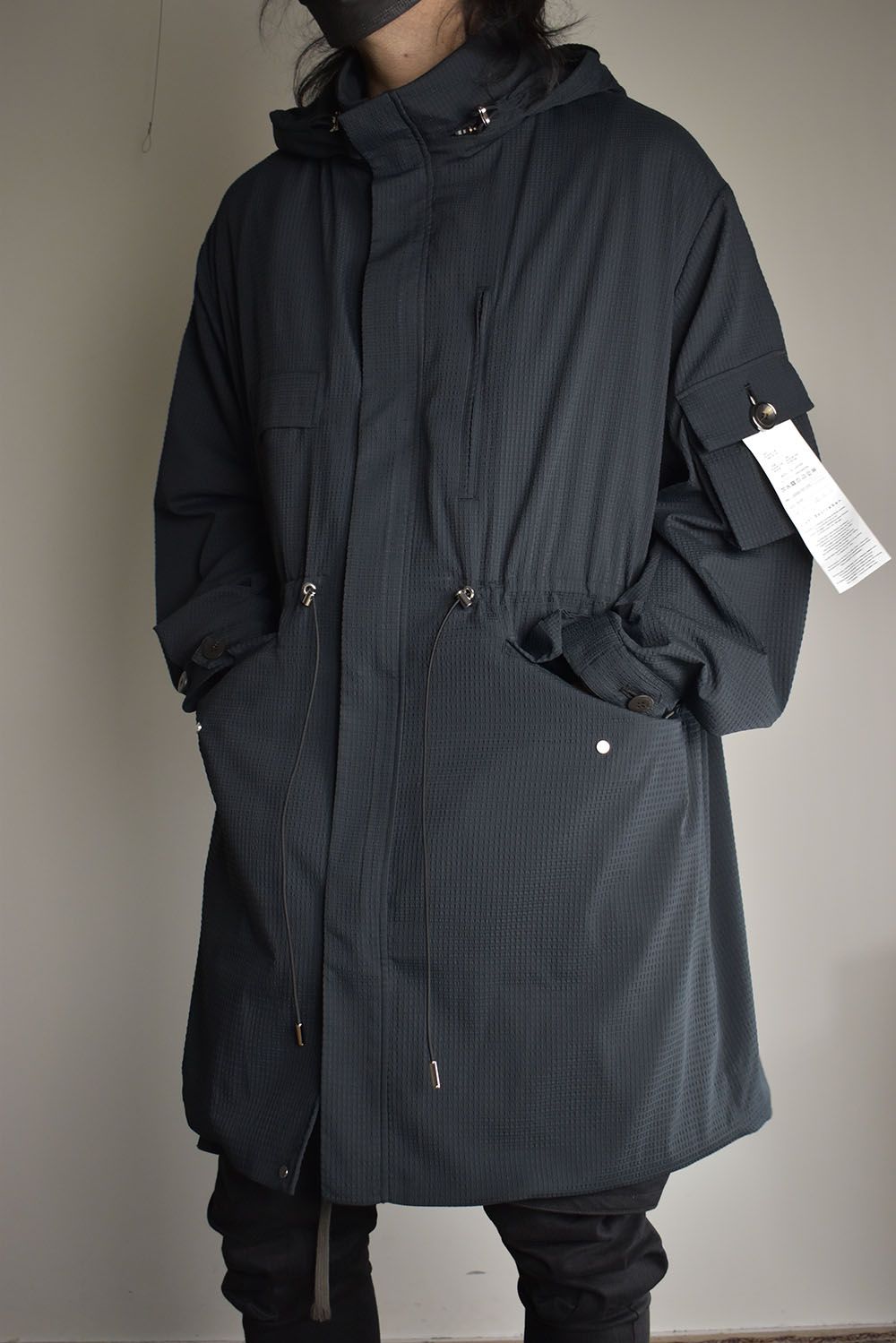 Fish Tall Coat"Black" / フィッシュテールコート"ブラック"