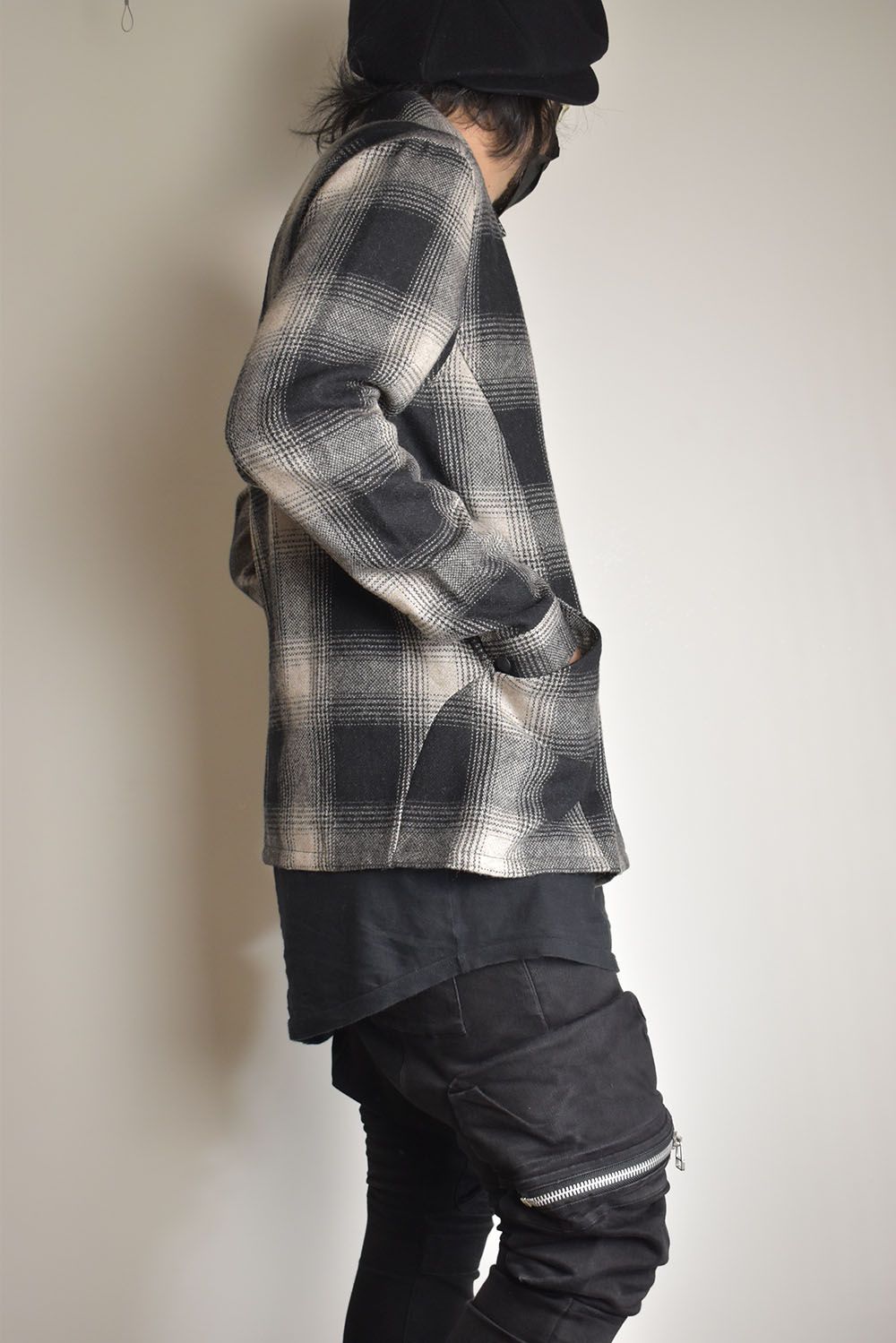 Flannel Shirts"Mix Black"/フランネルシャツ"ミックスブラック"