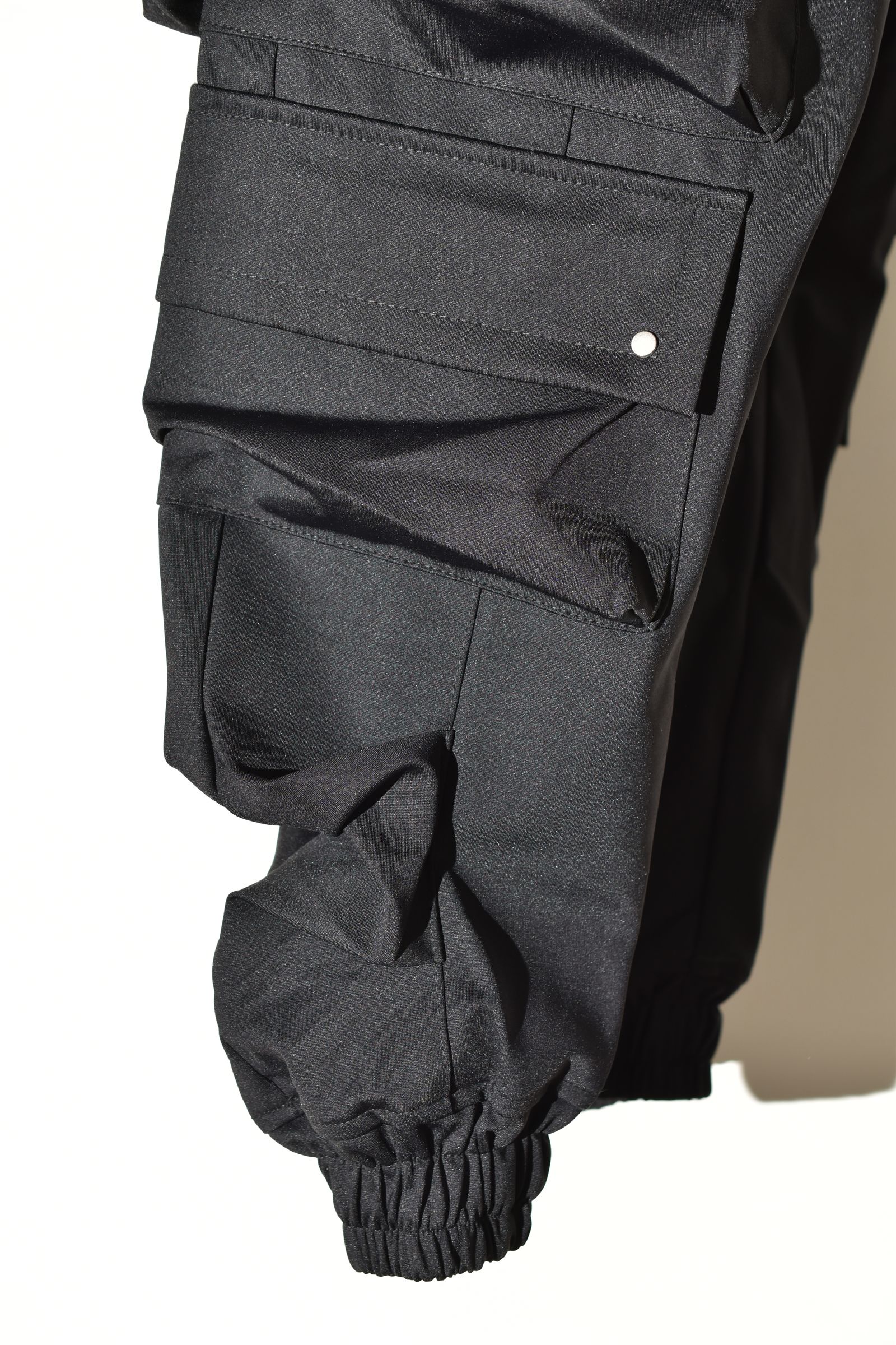 Technical Nylon Military Sarrouel Easy Pants"Black" / テクニカルナイロンミリタリーサルエルイージーパンツ"ブラック"