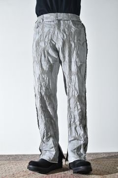 Semi Flared Pants "Ivy×Concrete" / セミフレアパンツ"アイボリー×コンクリート"