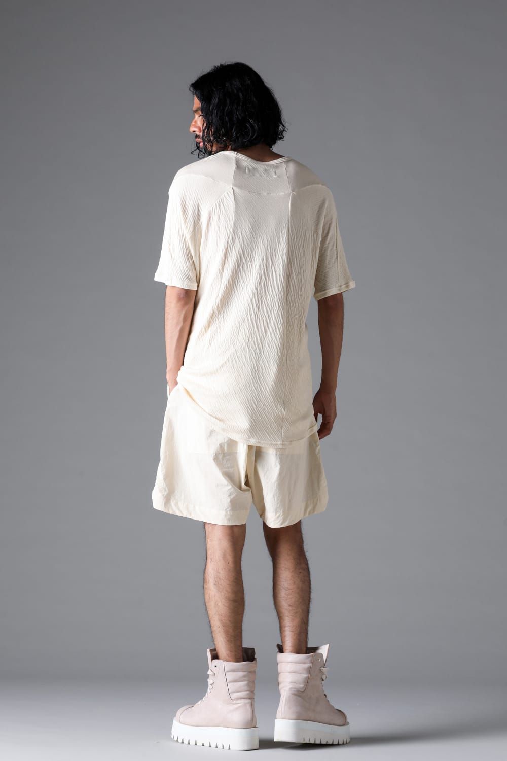 《2026SS先行予約》Switching Tee"Black / Cream" /スウィッチングTee"ブラック/クリーム"