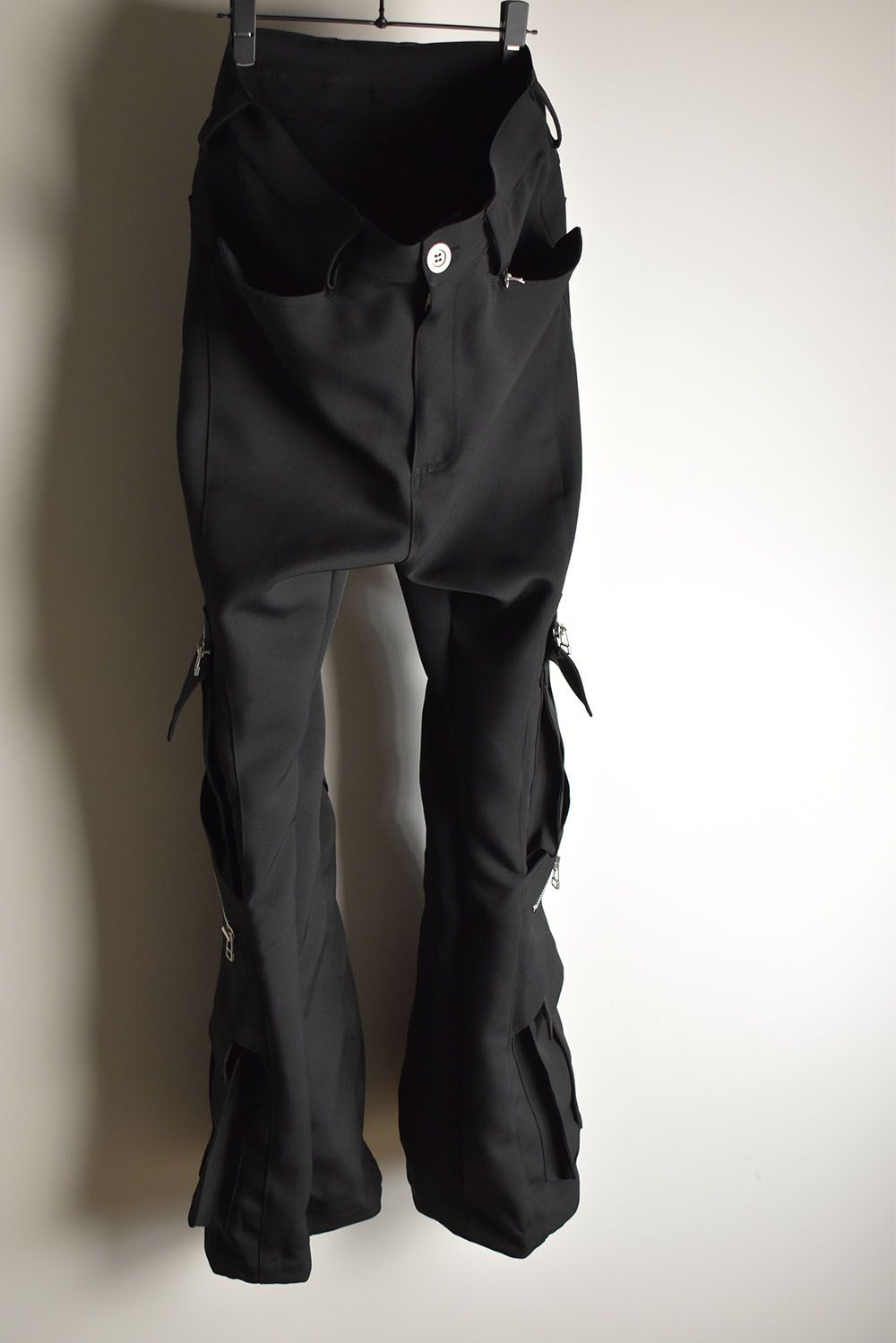 Cargo Flare Baggy Pants"Black" / カーゴフレアバギーパンツ"ブラック"