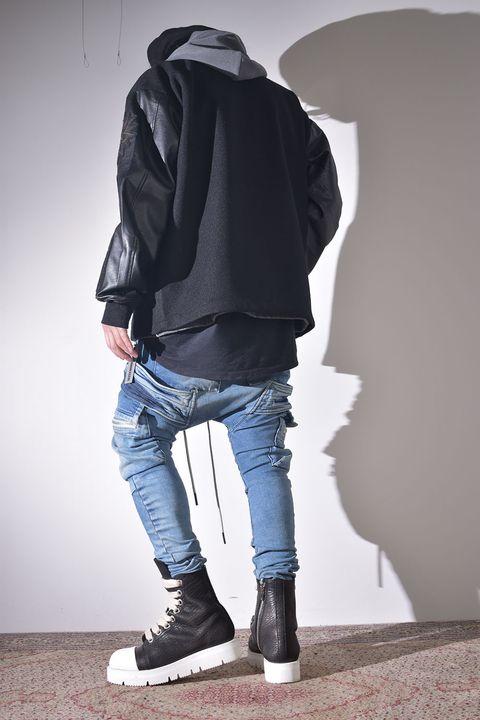 インディゴ × ピグメントグレー