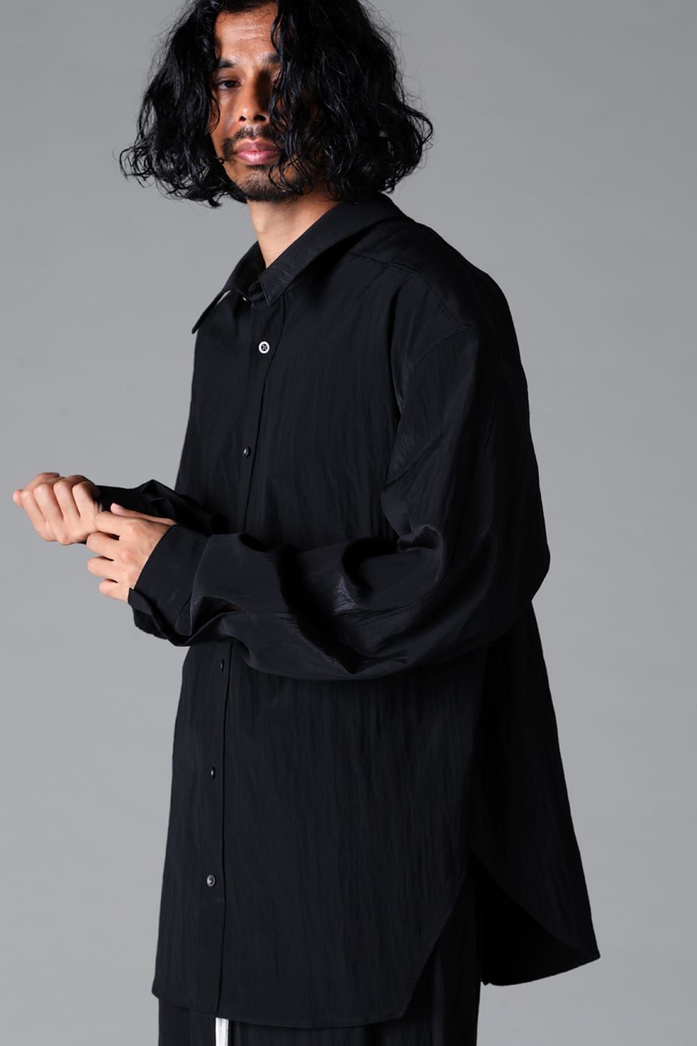 《2026SS先行予約》Back Face Shirts"Black / Cream" /バックフェイスシャツ"ブラック/クリーム"