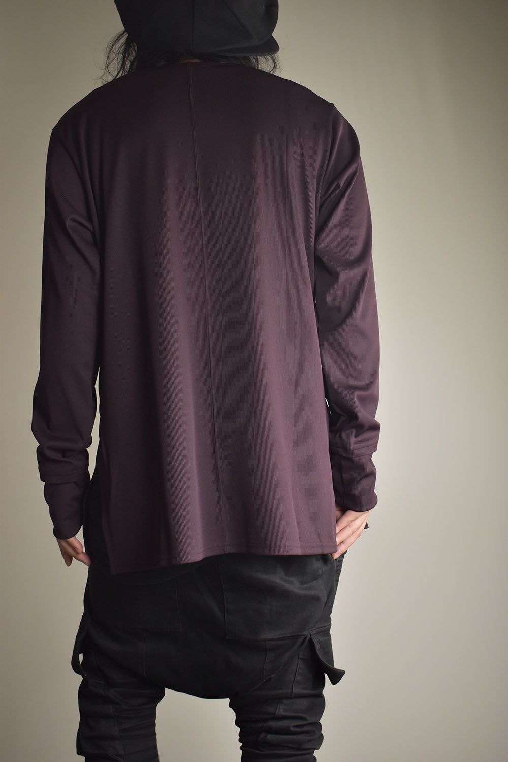 Base Layer Crew Neck "Bordeaux" / ベースレイヤークルーネック"ボルドー"