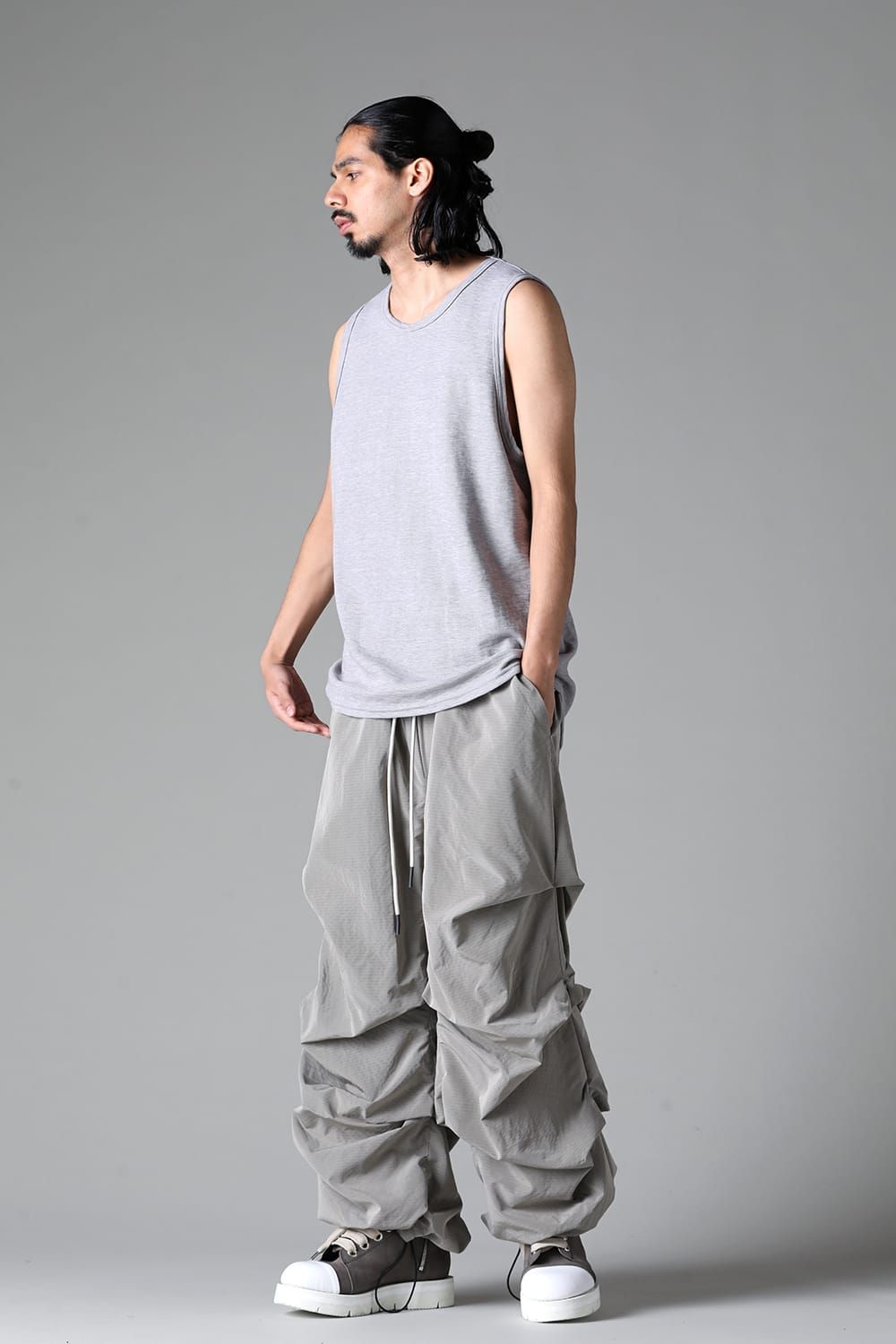 《2025AW先行予約》Tank Top"Black / Ivory / Grey / Beige /Khaki /D.Grey" /タンクトップ"ブラック/アイボリー/グレー/ベージュ/カーキ/ダークグレー"