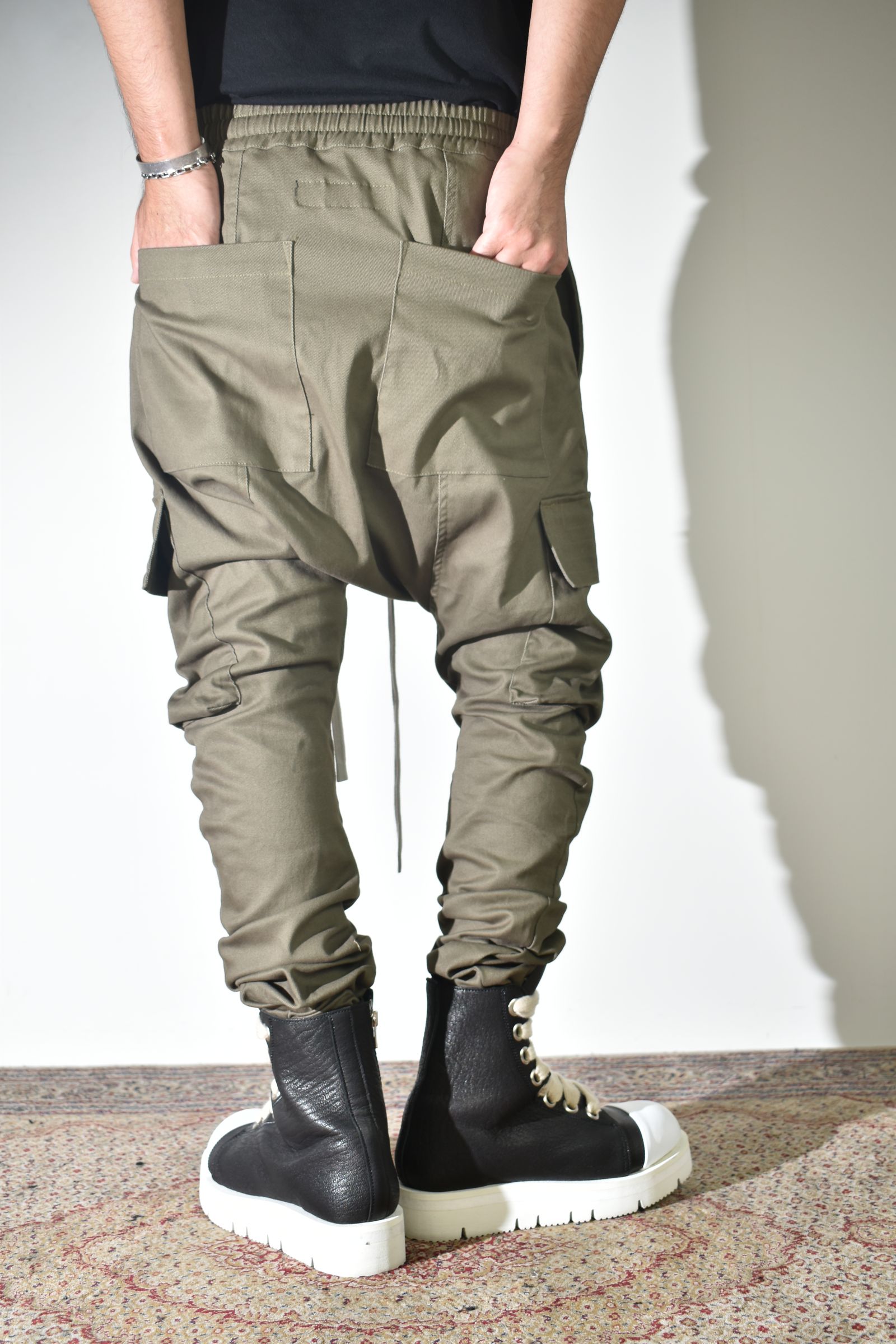 【Exclusive】Cargo Sarouel Skinny"Khaki" / カーゴサルエルスキニー"カーキ"