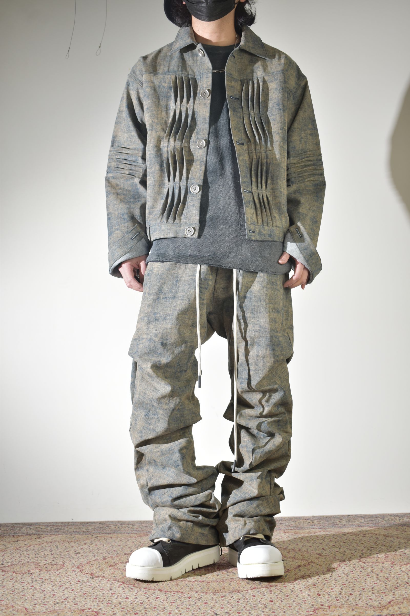 スティールブルーでセットアップ