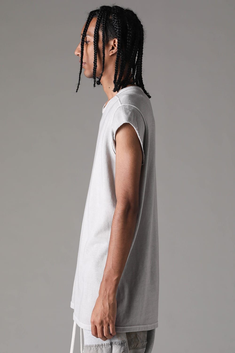 《2027SS先行予約》Sumi Dyed Tank Top"L.Grey / Grey / D.Grey" / 墨染タンクトップ"ライトグレー / グレー /ダークグレー"