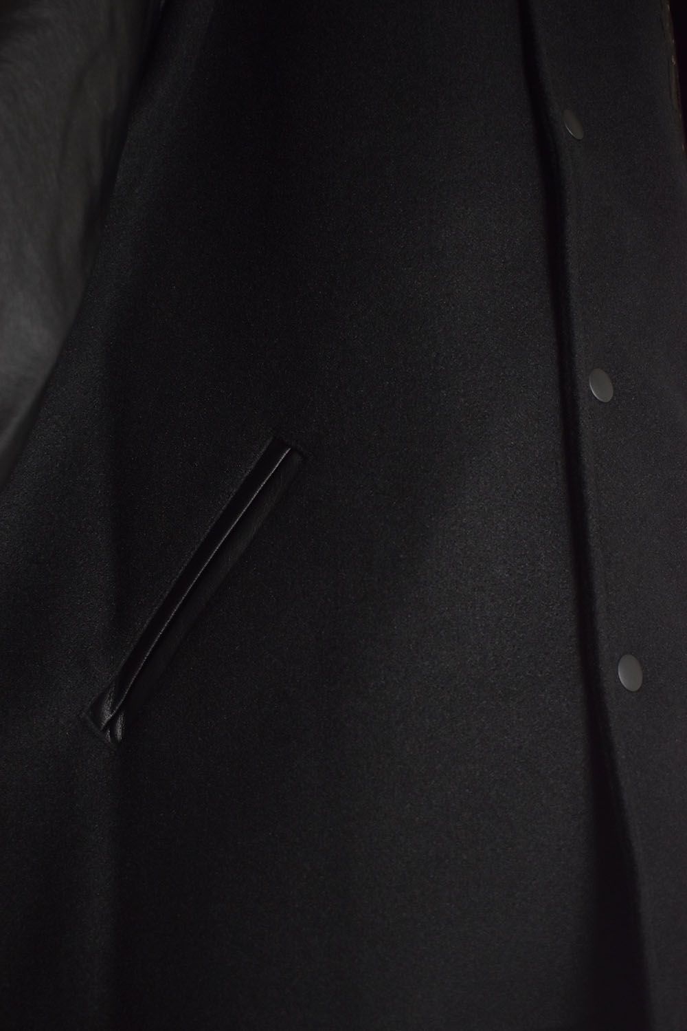 Heavy Melton Coach Jacket"Black" / ヘビーメルトンコーチジャケット"ブラック"