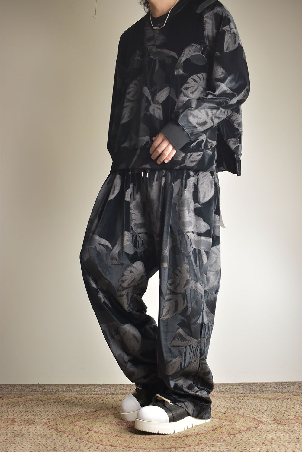 Tuck Easy Pants"Black" / タックイージーパンツ"ブラック"