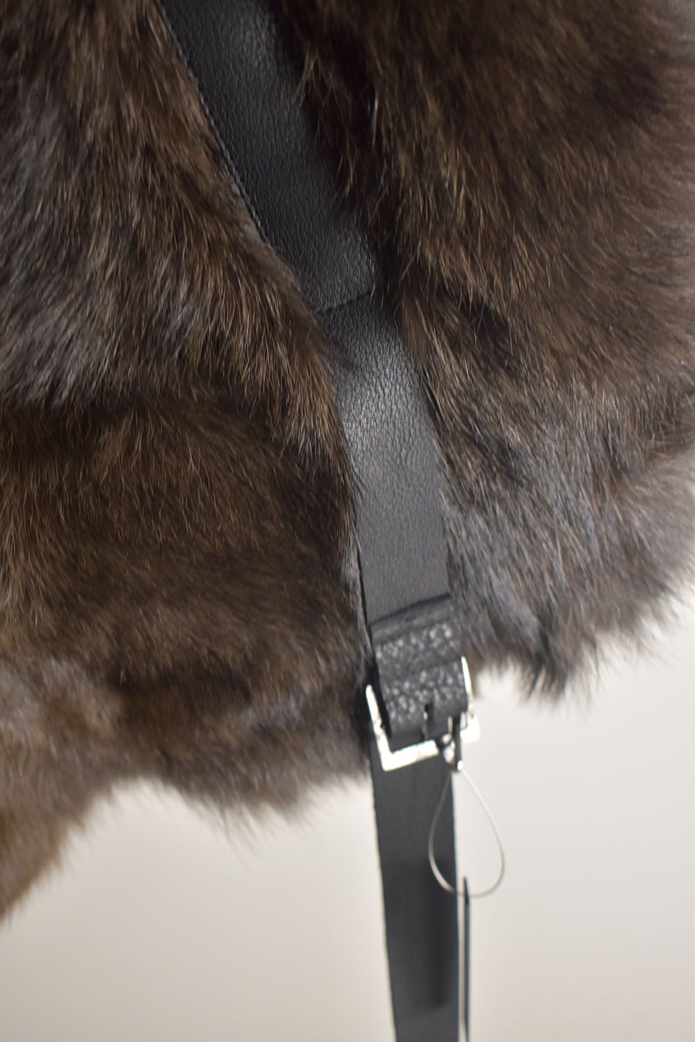 Coyote Fur Stole “Charcoal” / コヨーテファーストール"/チャコール"