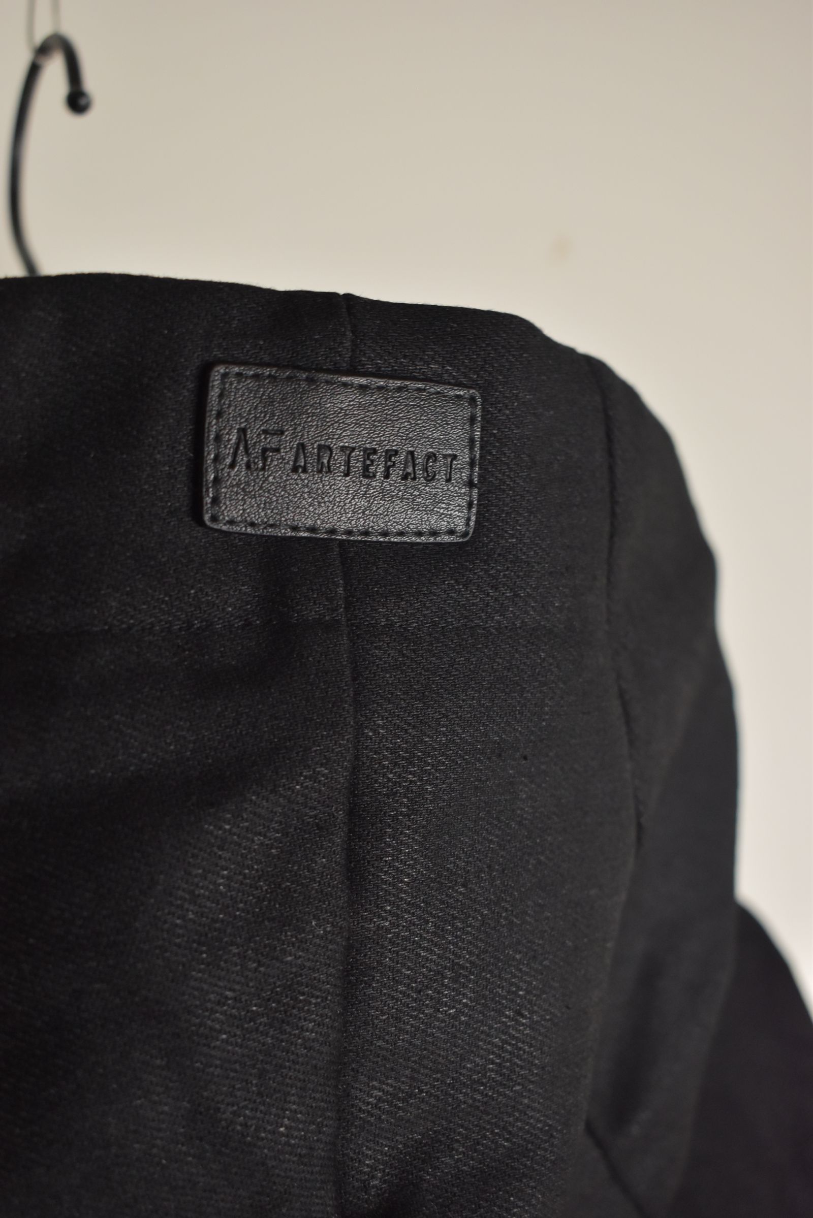 Bonding  Hoodie Denim Blouson"Black" / ボンディングフーデッドデニムブルゾン"ブラック"
