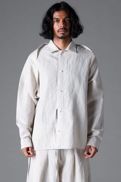 《2026SS先行予約》Shiva Shirts"Black / Stone /Khaki /D.Grey / ST×GY" / シヴァシャツ"ブラック/ストーン/カーキ/ダークグレー/ストライプ×ダークグレー"