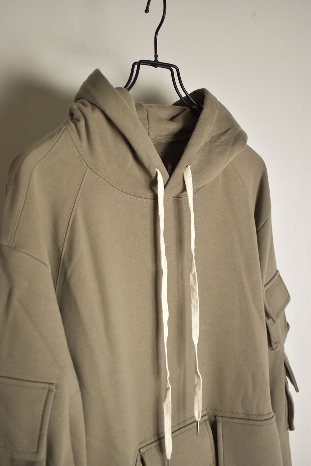 Basic Hoodie Pull"Greyge" / ベーシックフーディプル"グレージュ"