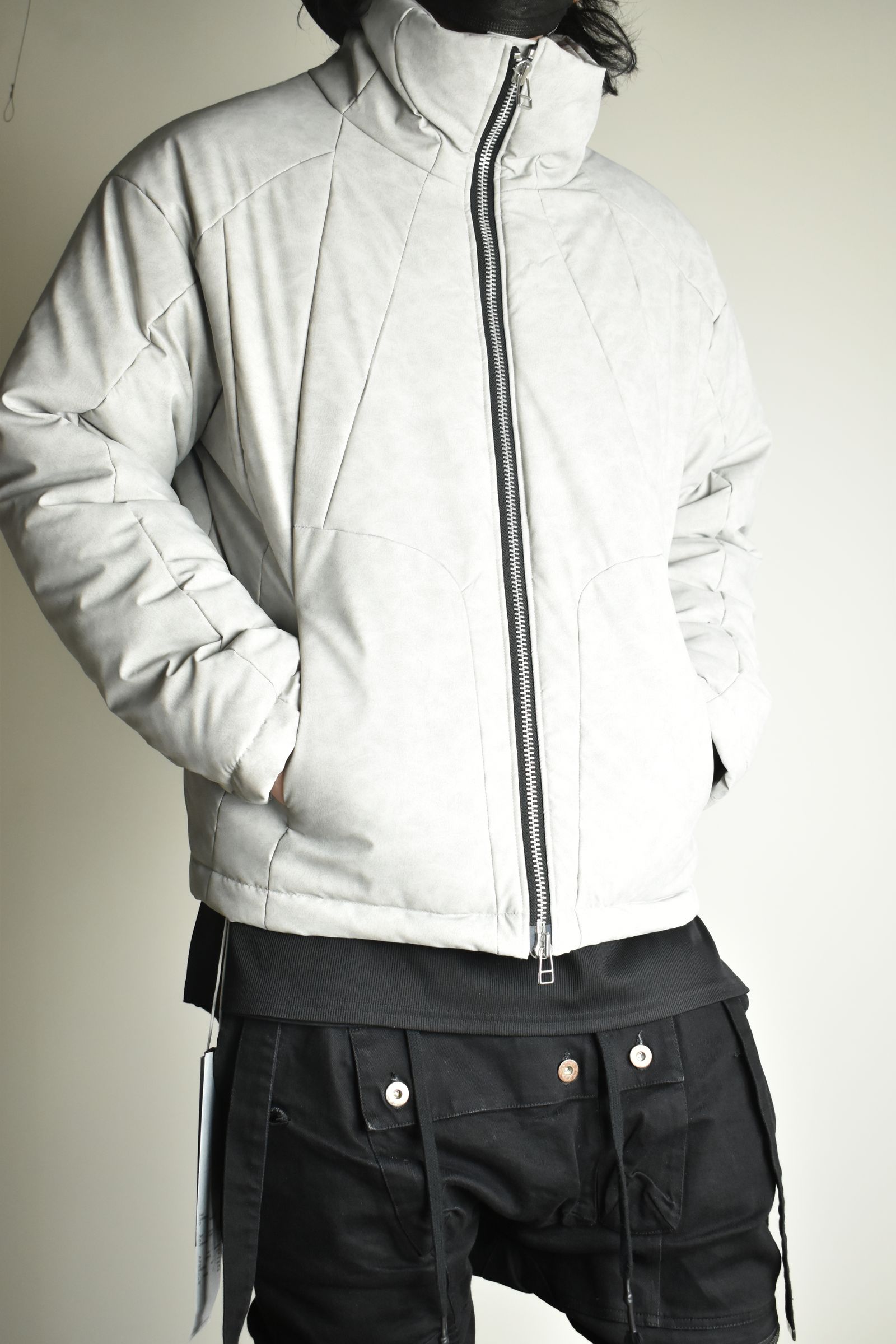 《2026AW先行予約》Padded Blouson "Smoke Black / L.Grey" / パデッドブルゾン"スモークブラック / ライトグレー"