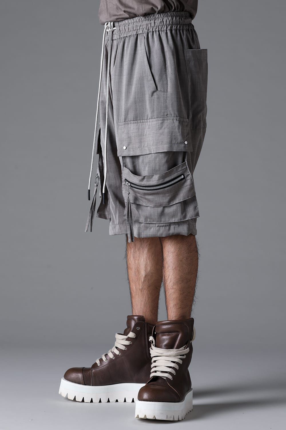 《2026SS先行予約》Cargo Shorts"Black /Stone" / カーゴショーツ"ブラック/ストーン"
