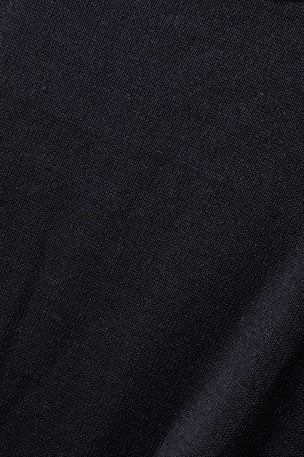《2027SS先行予約分》Linen-Cotton Jersey Double-Open Cardigan "Black" / リネンコットンジャージーダブルオープンカーディガン"ブラック"
