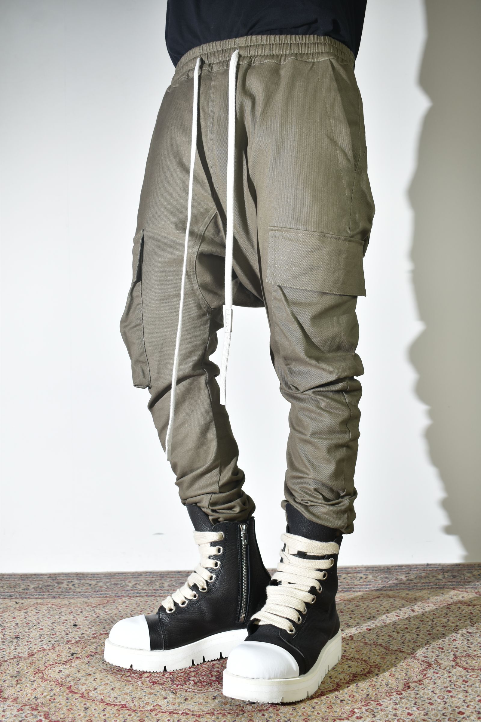 【Exclusive】Cargo Sarouel Skinny"Khaki" / カーゴサルエルスキニー"カーキ"