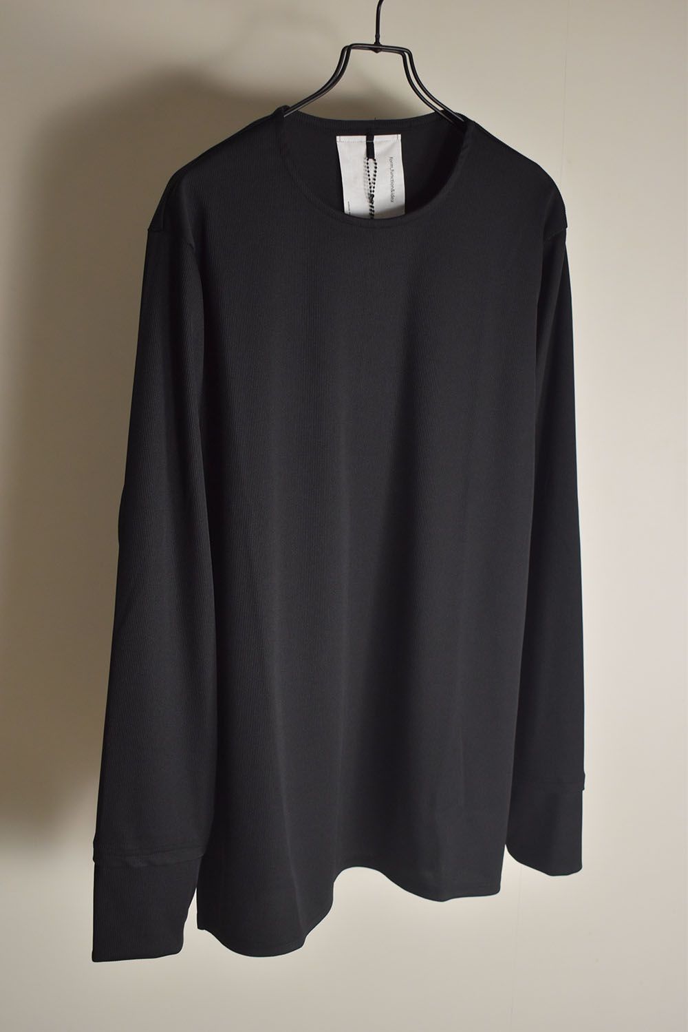 Base Layer Crew Neck "Black" / ベースレイヤークルーネック"ブラック"