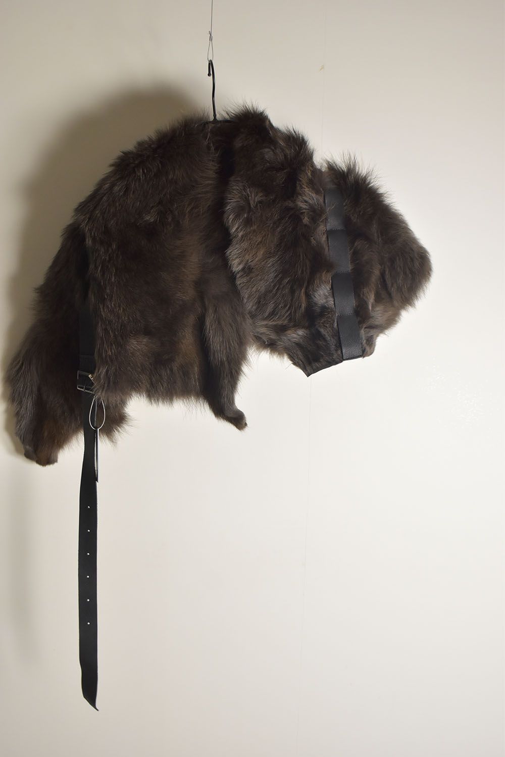 Coyote Fur Stole “Charcoal” / コヨーテファーストール"/チャコール"