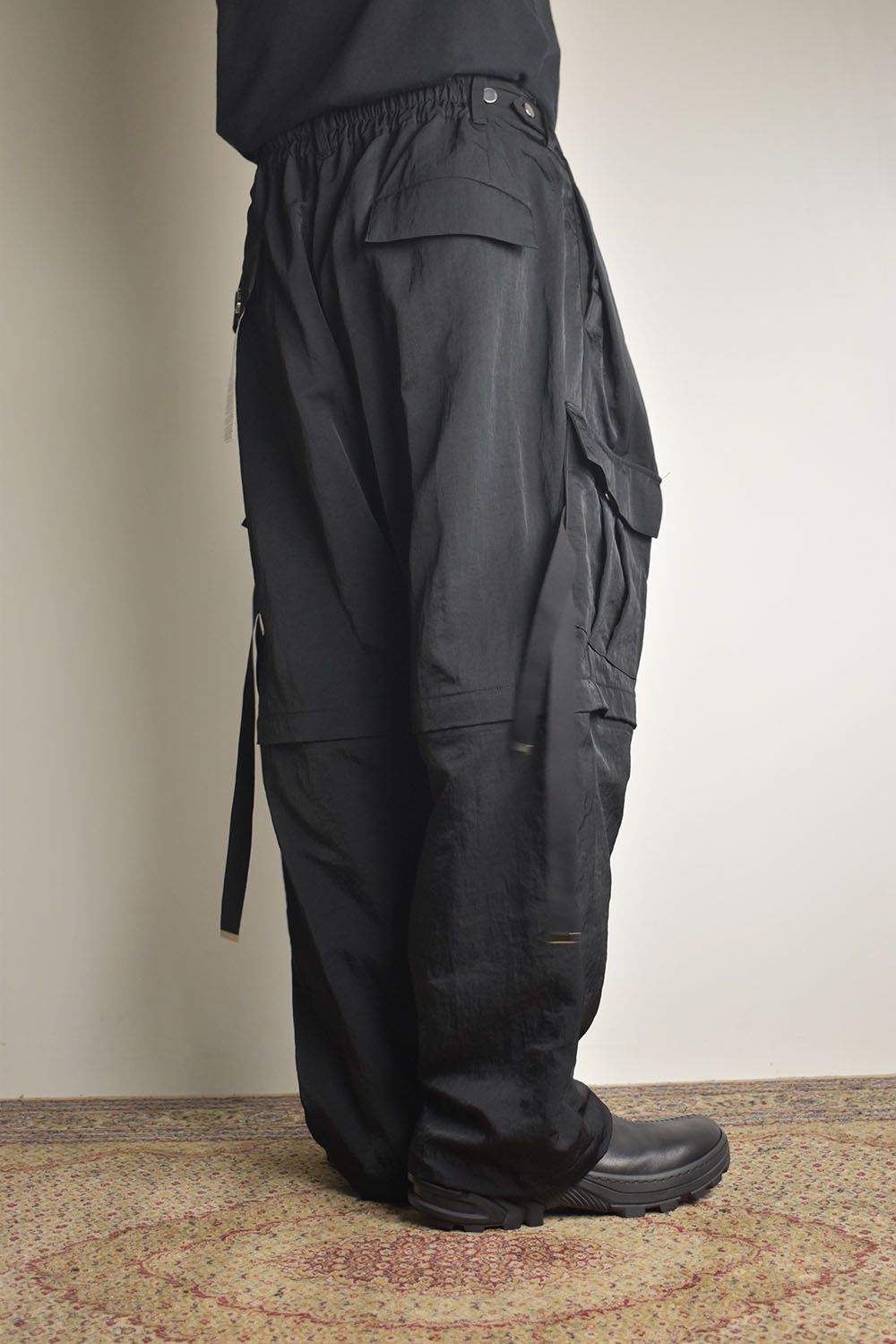 Detachable Cargo Pants"Black"/ デタッチャブルカーゴパンツ"ブラック"