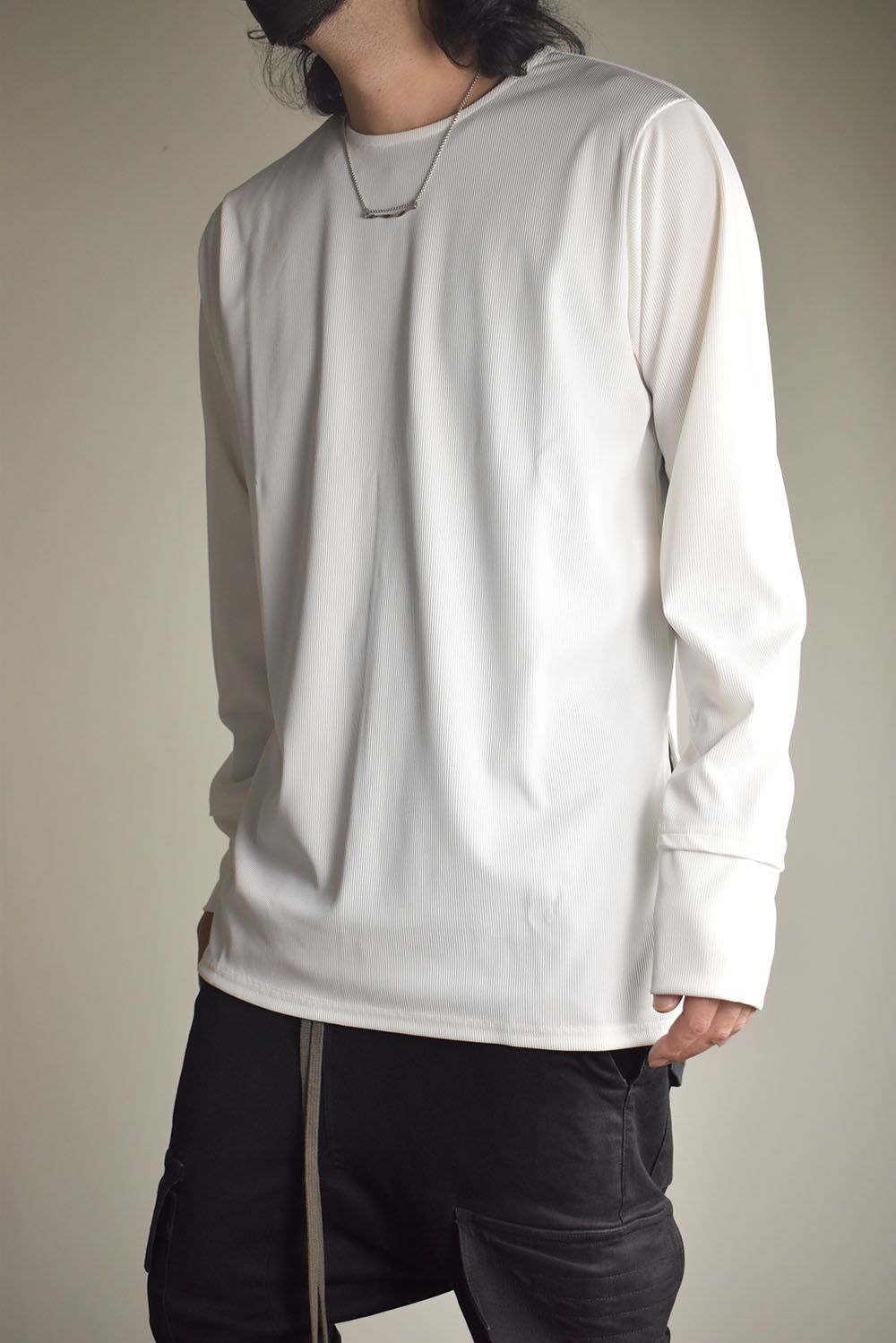 Base Layer Crew Neck "White" / ベースレイヤークルーネック"ホワイト"