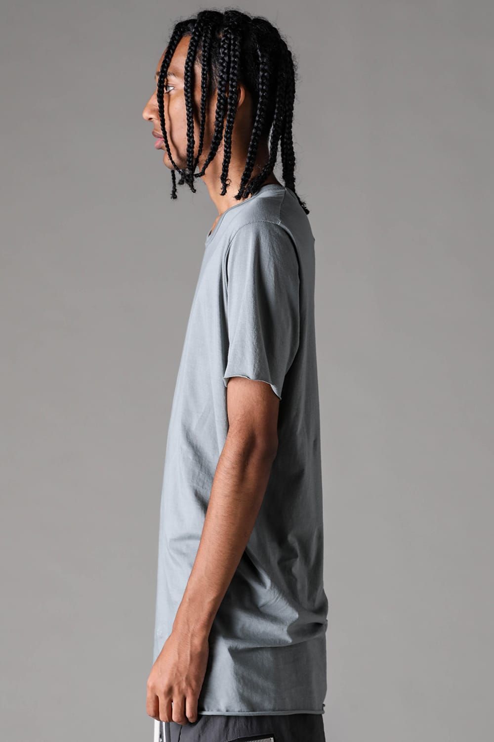 《2027SS先行予約》Albini Airy Crew Neck Tee"Black / Sage Green / Brown / L.Grey / White" /  アルビニエアリークルーネックTee"ブラック /セージグリーン /ブラウン /ライトグレー/ホワイト"