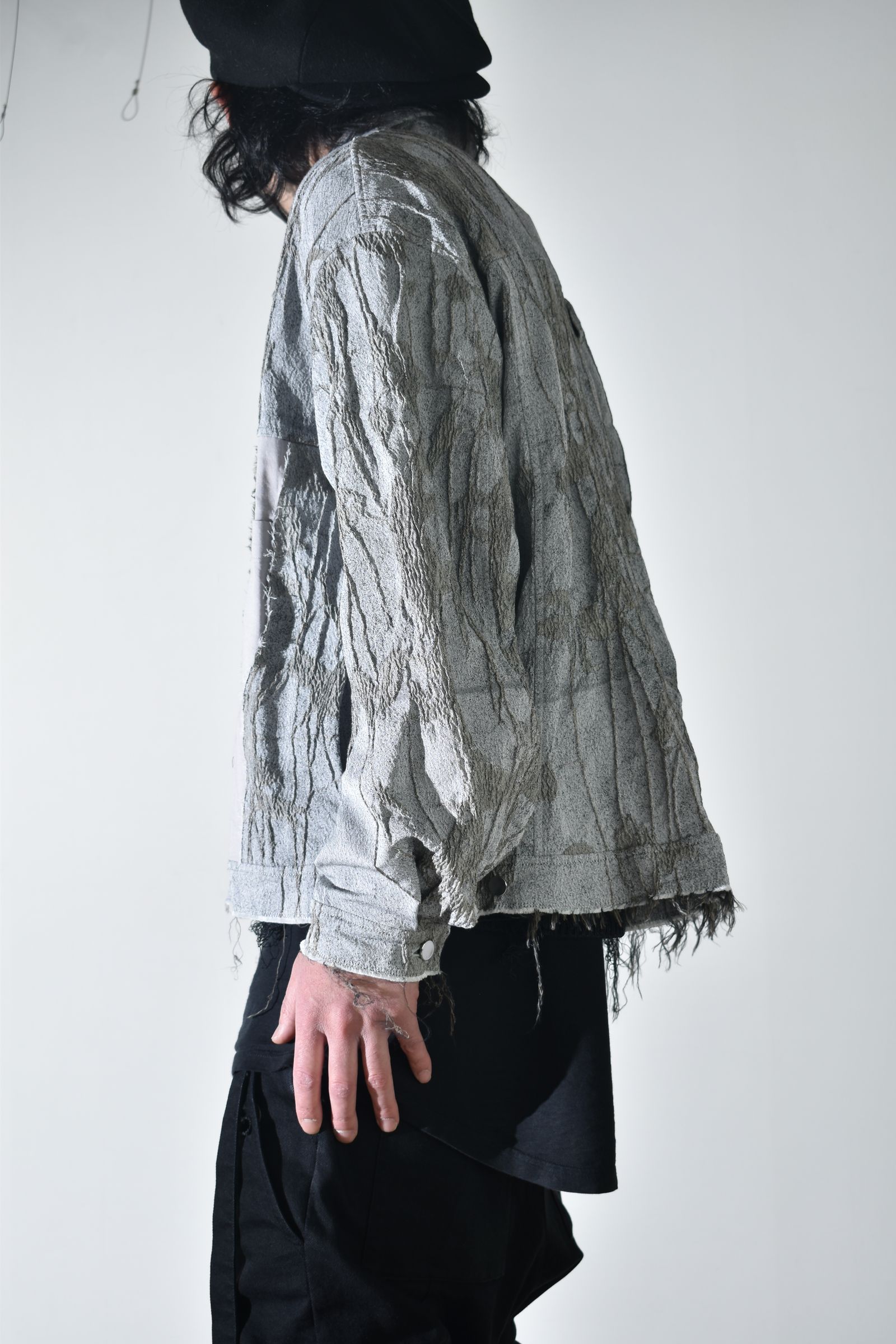 Carpenter Jacket "Ivy×Concrete" / カーペンタージャケット"アイボリー×コンクリート"