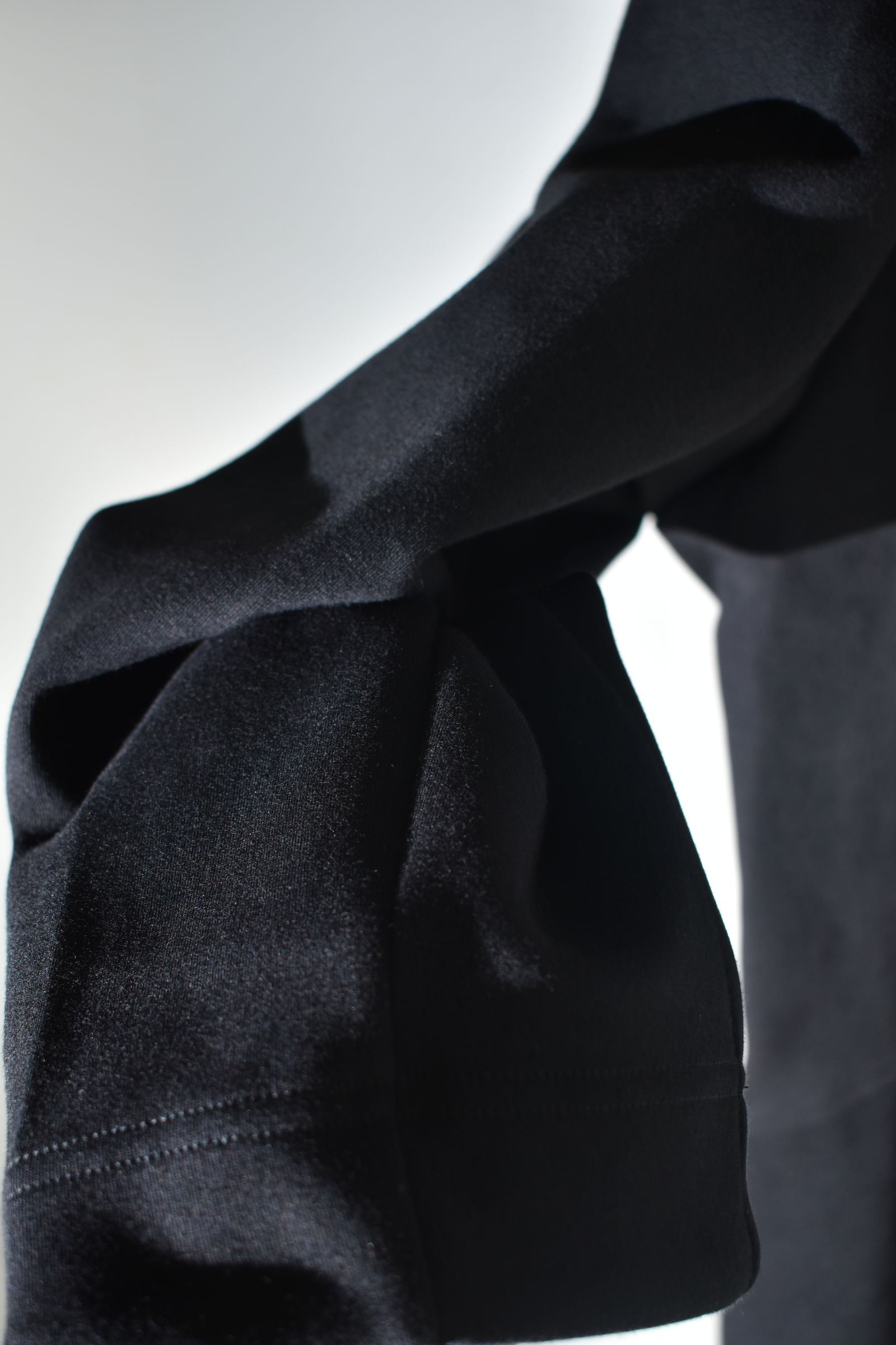 Rap Jersey Coat "Black" / ラップジャージーコート"ブラック"