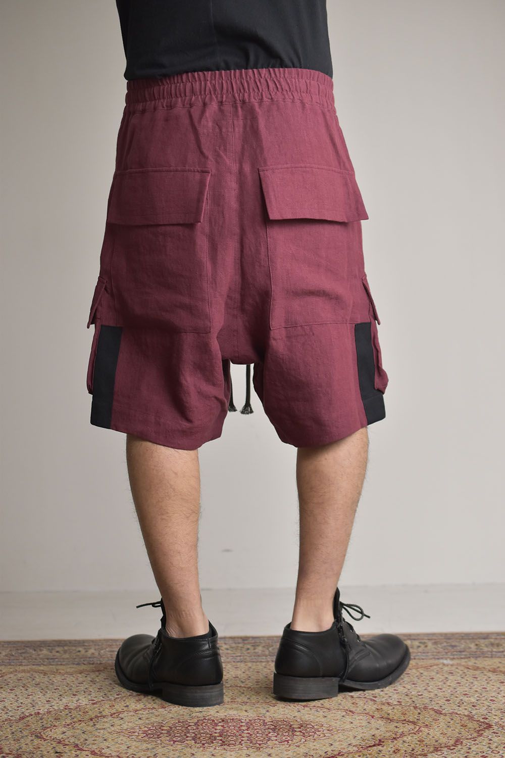 Linen Shorts"Red"/リネンショーツ"レッド"